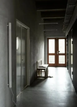 NUAD Radent wall lamp 135 cm, white