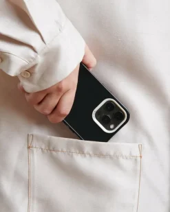 Nudient Form Case for iPhone, clear black