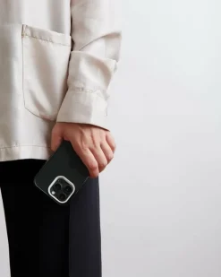 Nudient Form Case for iPhone, clear black