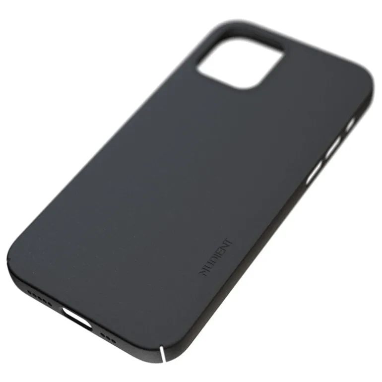 Nudient Thin Case for iPhone, ink black