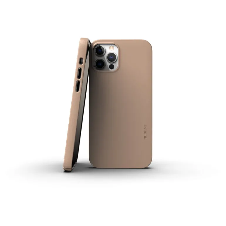 Nudient Thin Case for iPhone, clay beige