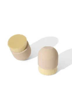 Nuori Caressing facial brush, rose