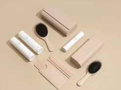 Nuori Revitalizing hair brush, large, rose