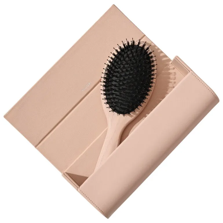 Nuori Revitalizing hair brush, large, rose