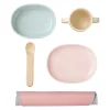 Nuppu Baby tableware, common heather