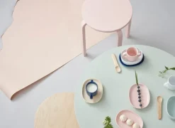 Nuppu Baby tableware, common heather