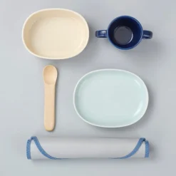 Nuppu Baby tableware, woodviolet