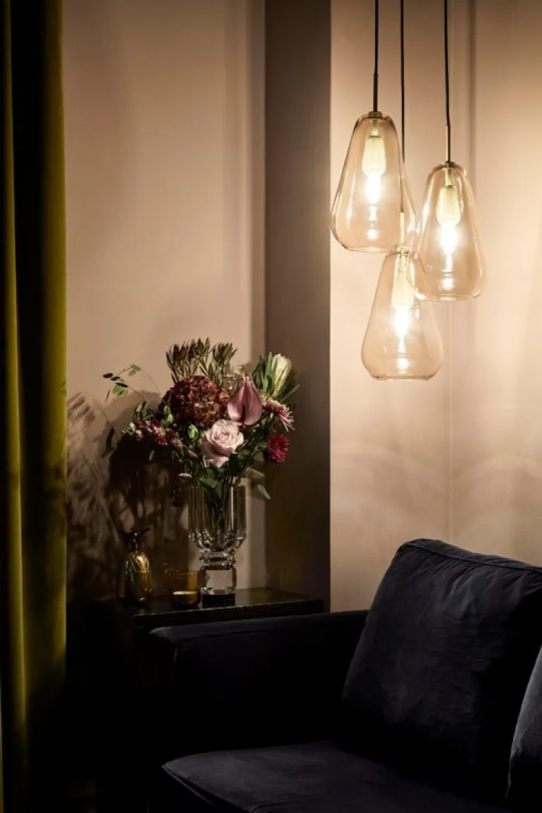 Nuura Anoli 3 pendant, gold