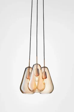 Nuura Anoli 3 pendant, gold