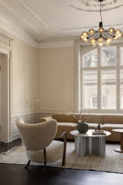 Nuura Apiales 18 pendant, satin black - optic smoked