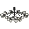 Nuura Apiales 18 pendant, satin black - smoked black