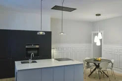 Nuura Blossi 1 pendant, Nordic gold - clear