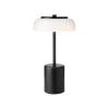 Nuura Blossi Mini portable table lamp, black - opal