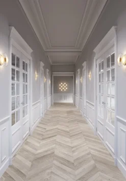 Nuura Liila 12 wall/ceiling lamp, gold - opal white