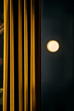 Nuura Liila 1 wall/ceiling lamp, medium, gold - opal