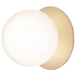 Nuura Liila 1 wall/ceiling lamp, large, gold - opal
