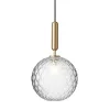 Nuura Miira 1 pendant, large, brass - optic clear