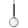 Nuura Miira 1 pendant, rock grey - optic clear