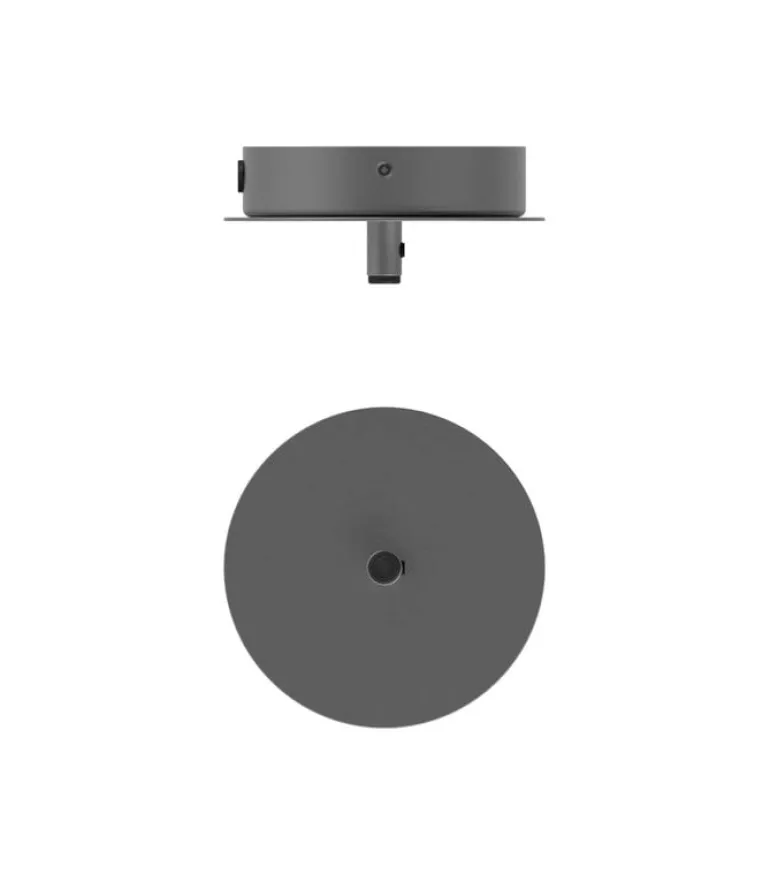 Nuura Miira 4 pendant, rock grey - optic clear