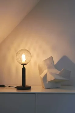 Nuura Miira table lamp, rock grey - optic clear