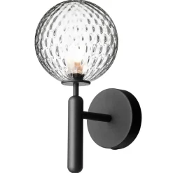 Nuura Miira wall lamp, rock grey - optic clear