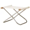 Nychair X Nychair X ottoman, beech - white