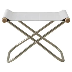 Nychair X Nychair X Shikiri ottoman, soaped oak - light grey Koshi