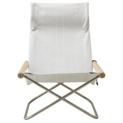 Nychair X Nychair X Shikiri lounge chair, soaped oak - light grey Koshi