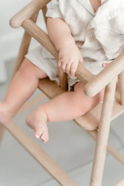 Oaklings Saga high chair, oak