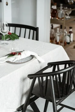 Oaklings Saga high chair, black stained oak