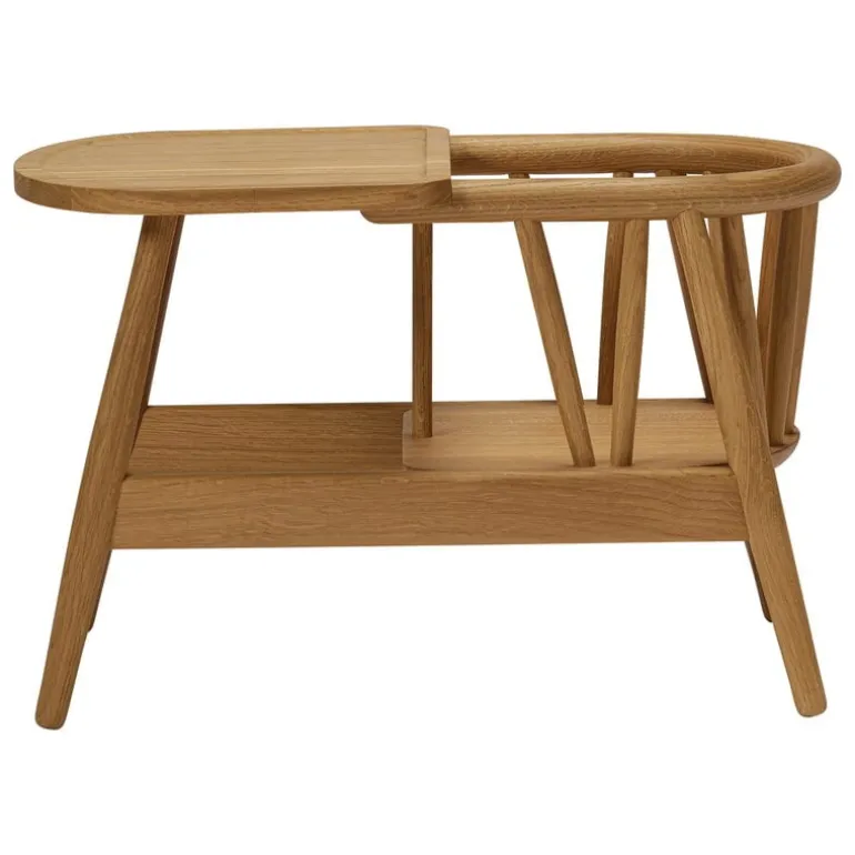 Oaklings Smilla toddler chair with tray, oak
