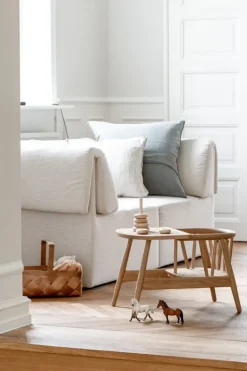 Oaklings Smilla toddler chair with tray, oak