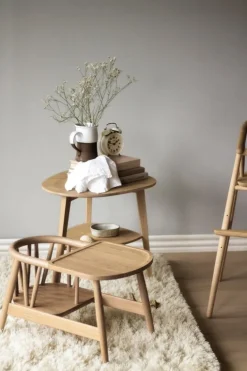 Oaklings Smilla toddler chair with tray, oak