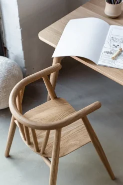 Oaklings Storm kid's chair, oak