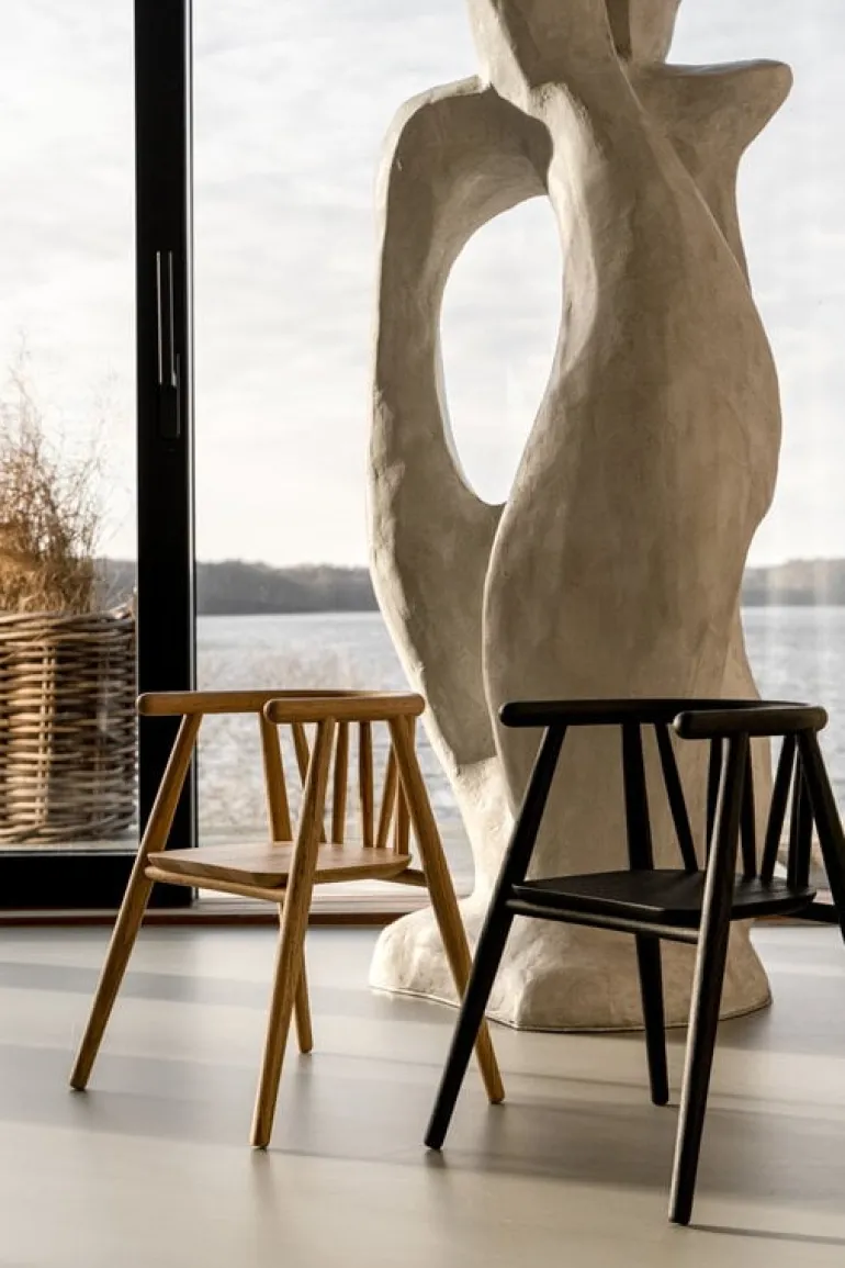 Oaklings Storm kid's chair, oak