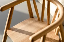 Oaklings Storm kid's chair, oak