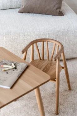 Oaklings Storm kid's chair, oak