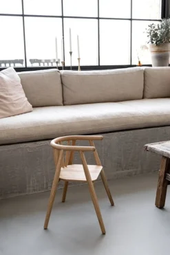 Oaklings Storm kid's chair, oak