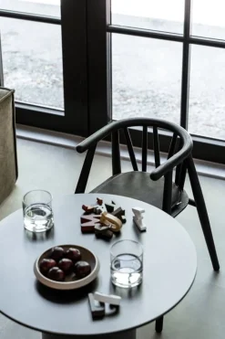 Oaklings Storm kid's chair, black stained oak