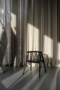 Oaklings Storm kid's chair, black stained oak