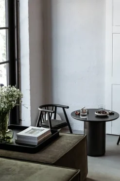 Oaklings Storm kid's chair, black stained oak