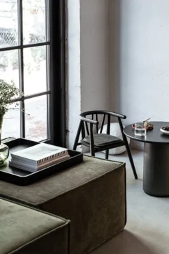 Oaklings Storm kid's chair, black stained oak