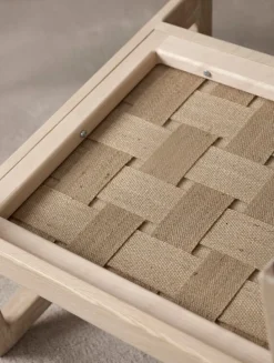 Ornäs Rialto lounge chair, white lacquered oak - Orsetto 011