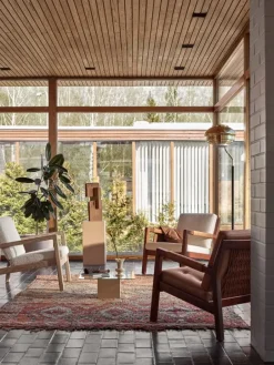 Ornäs Rialto lounge chair, white lacquered oak - Orsetto 011