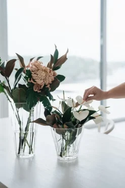 Orrefors Reed vase, 175 mm, clear