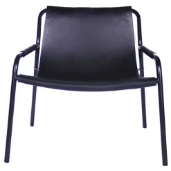 OX Denmarq September chair, black leather