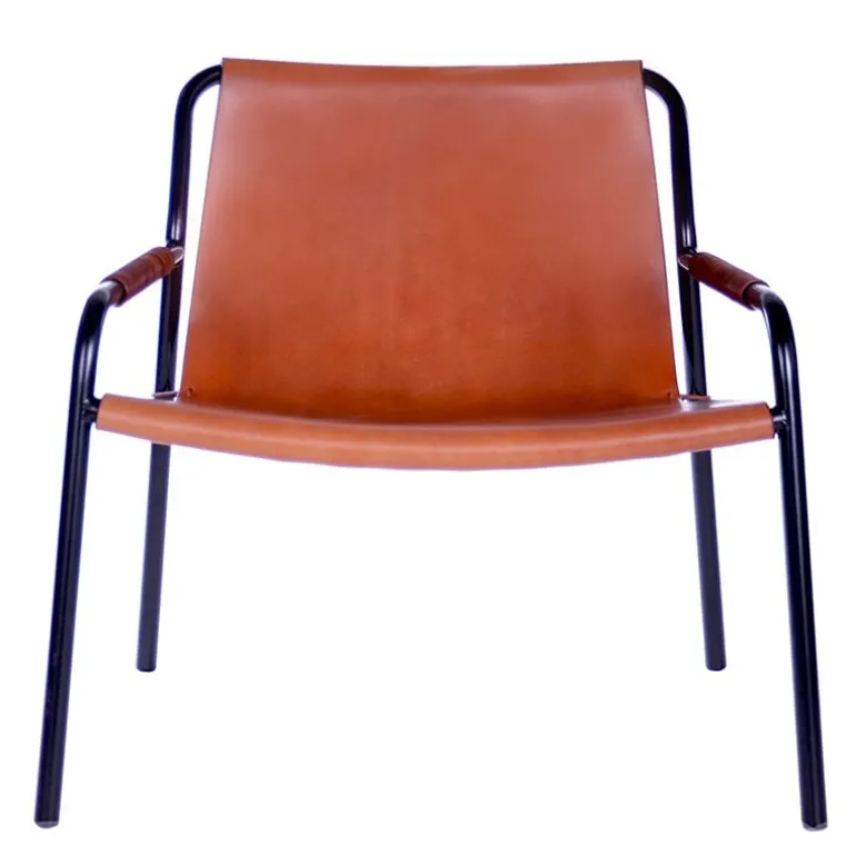 OX Denmarq September chair, cognac leather