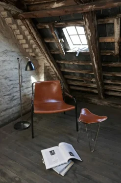 OX Denmarq September chair, cognac leather