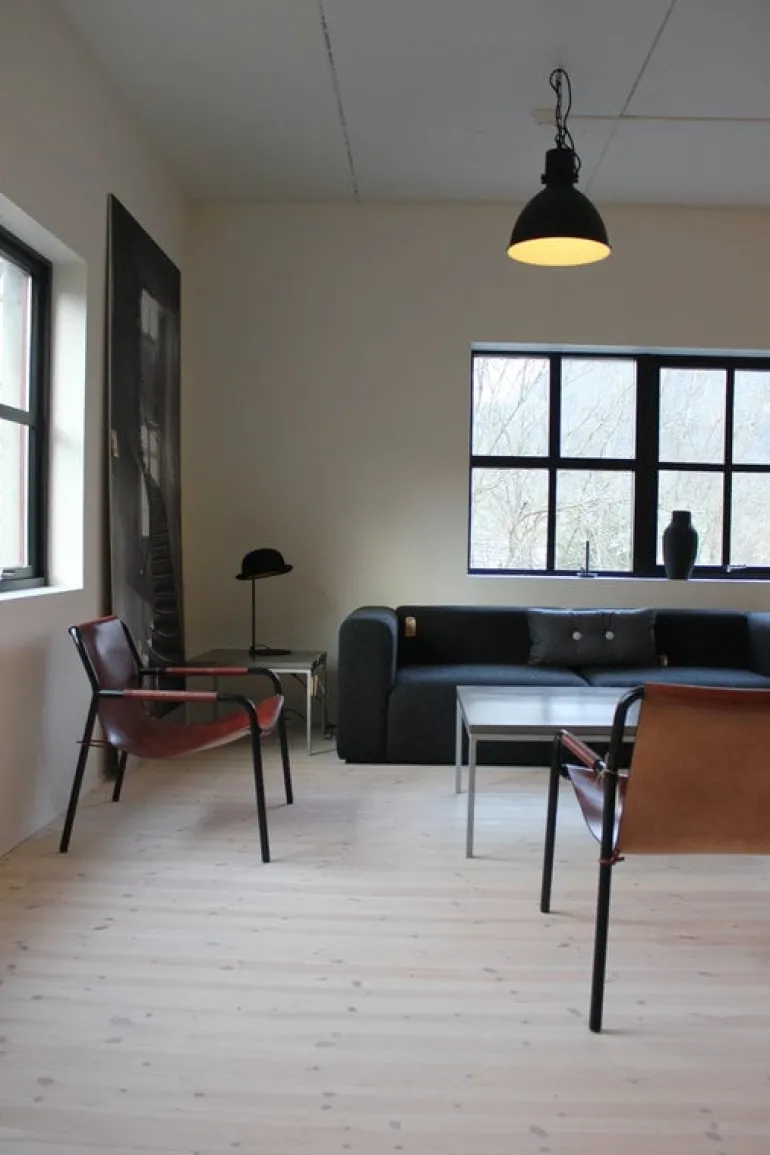 OX Denmarq September chair, cognac leather