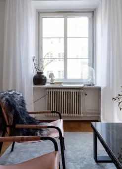 OX Denmarq September chair, cognac leather